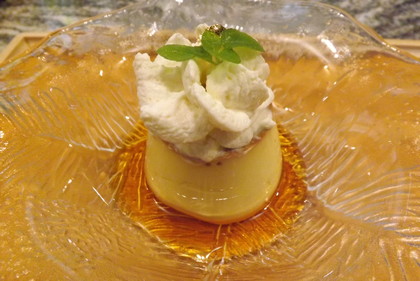 「Ji Matcha」のゆずプリン